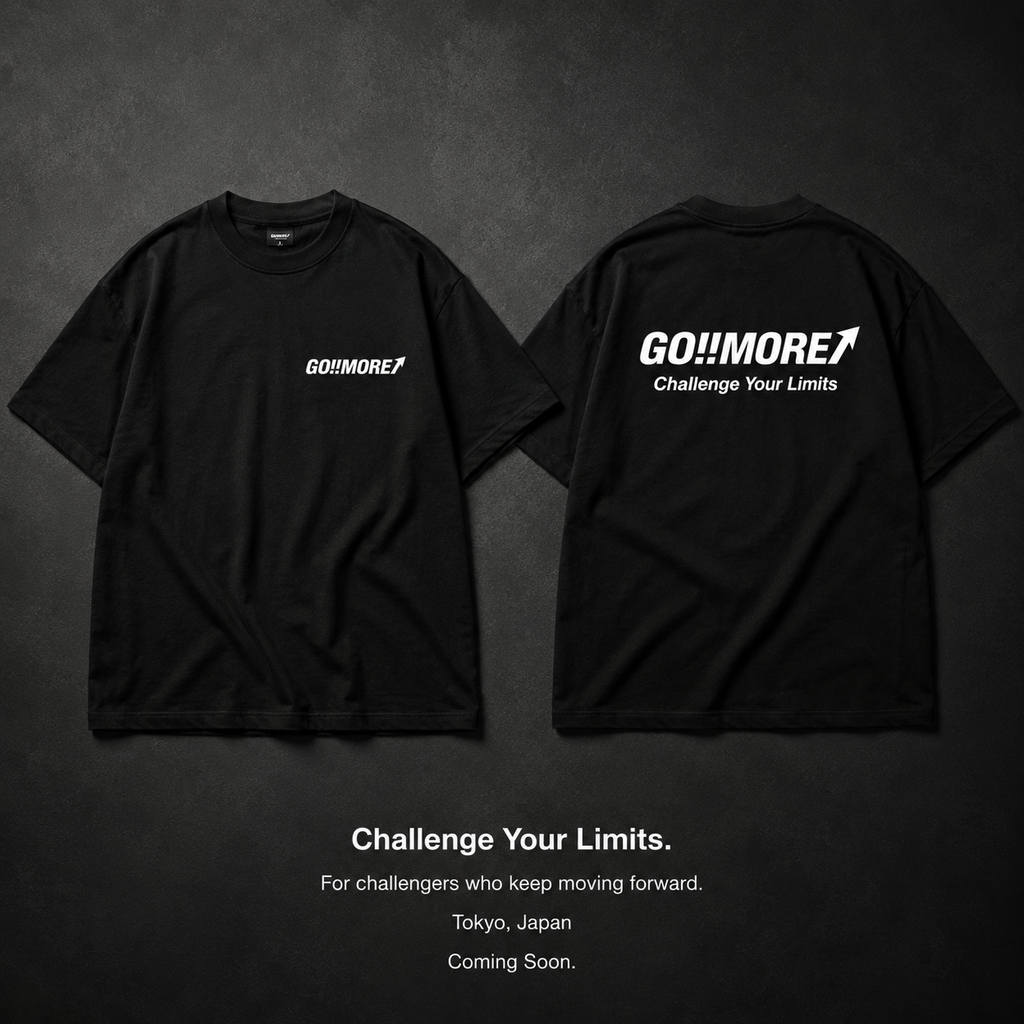 GO!!MORE↗ Signature Tee