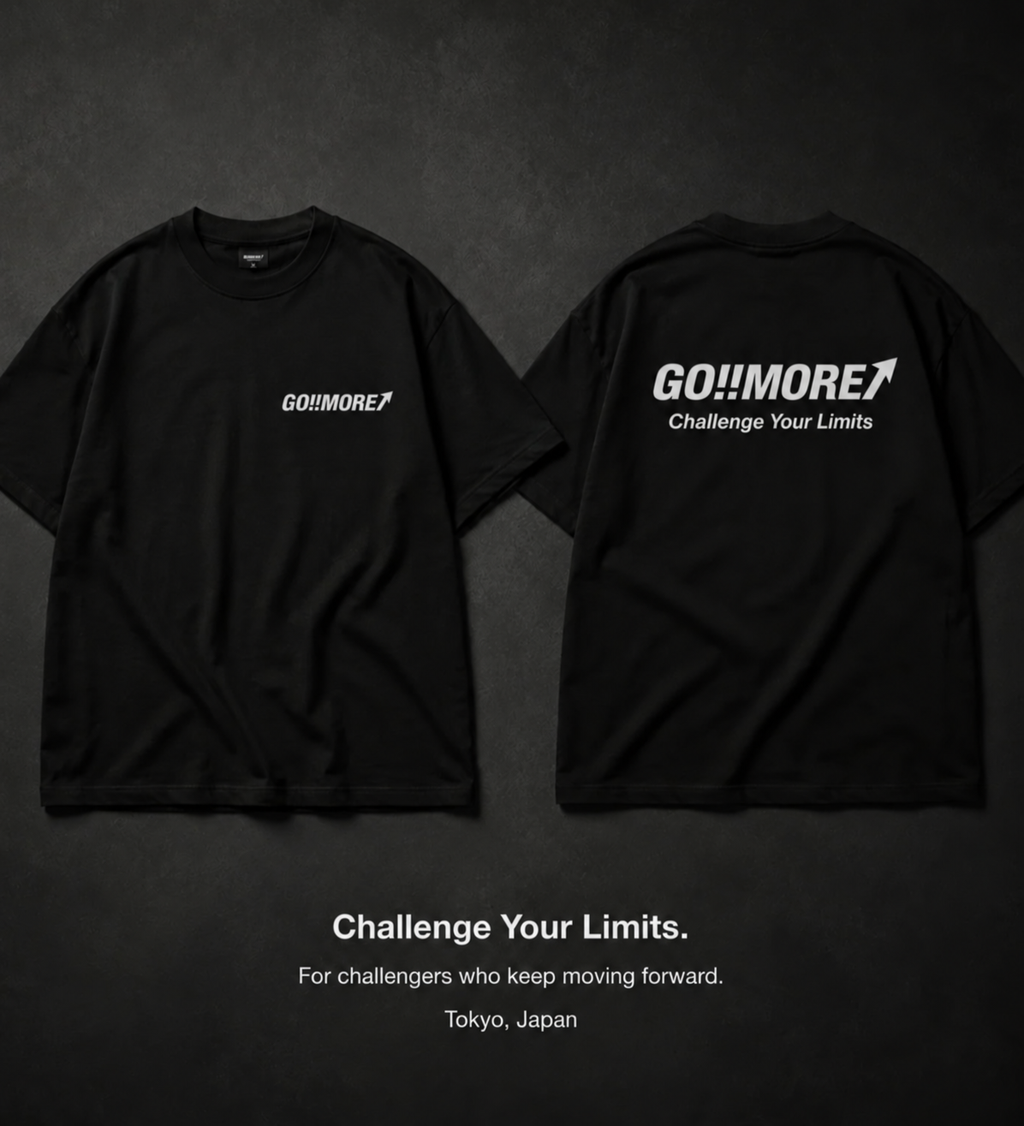 GO!!MORE↗ Signature Tee