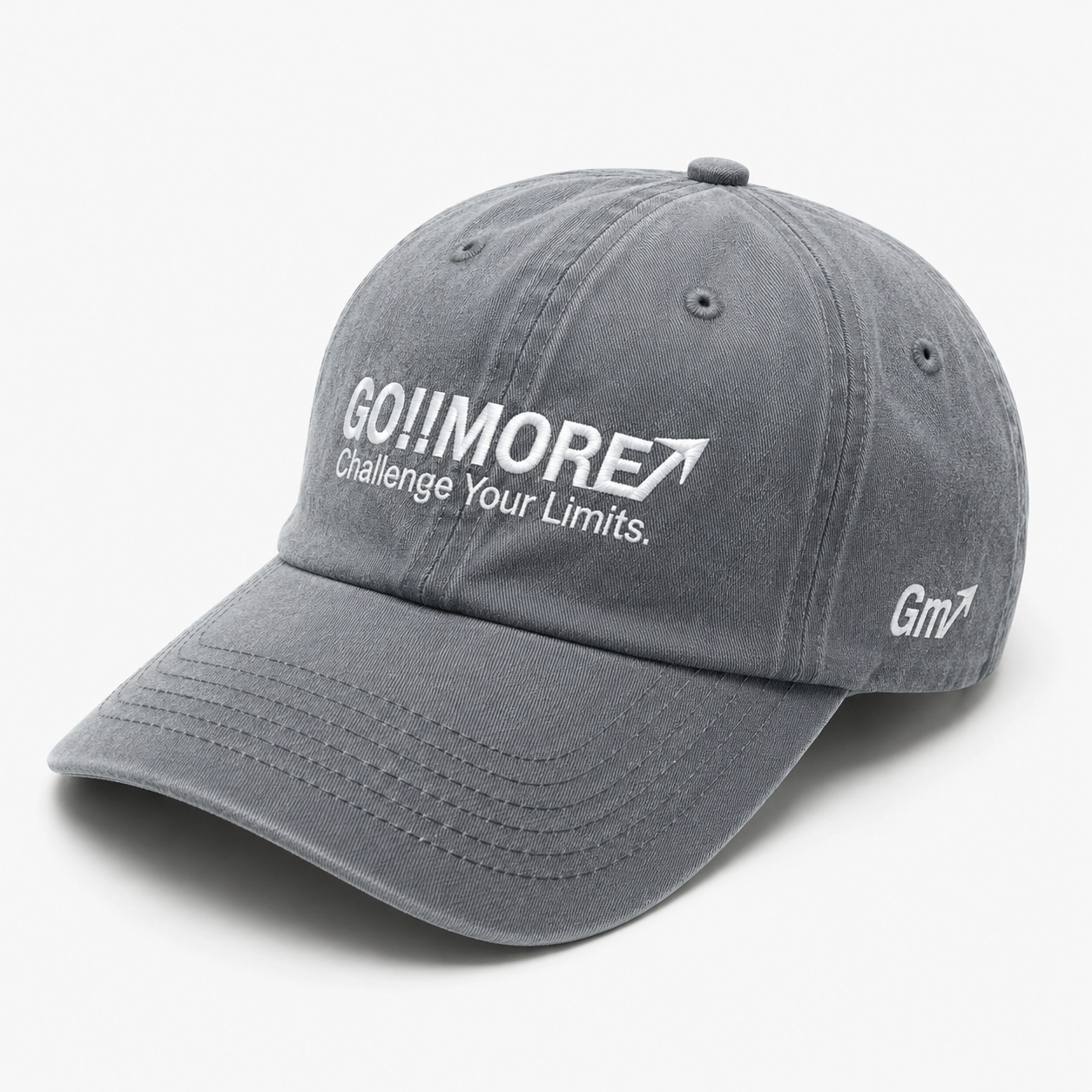 GO!!MORE↗ Signature Washed Cap
