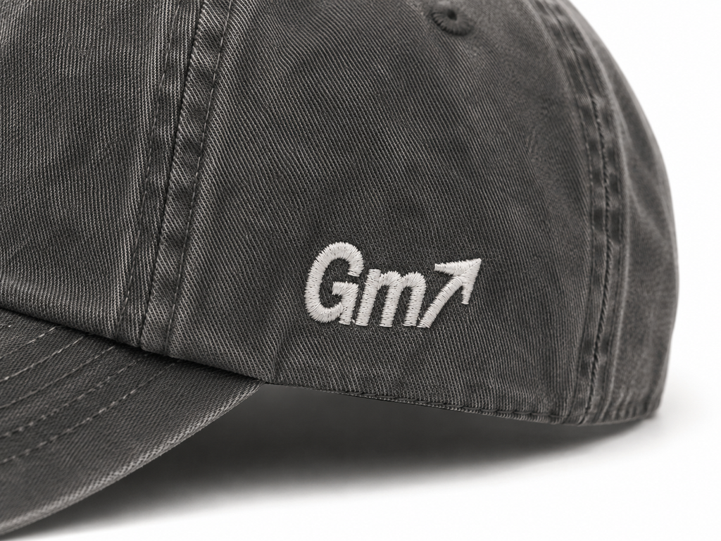 GO!!MORE↗ Signature Washed Cap