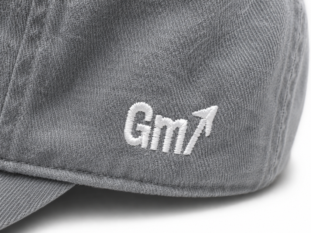 GO!!MORE↗ Signature Washed Cap