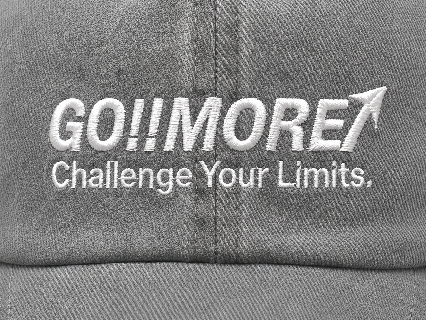 GO!!MORE↗ Signature Washed Cap